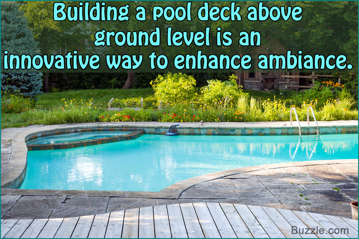 Extremely Stunning Above Ground Pool Deck Ideas and Plans