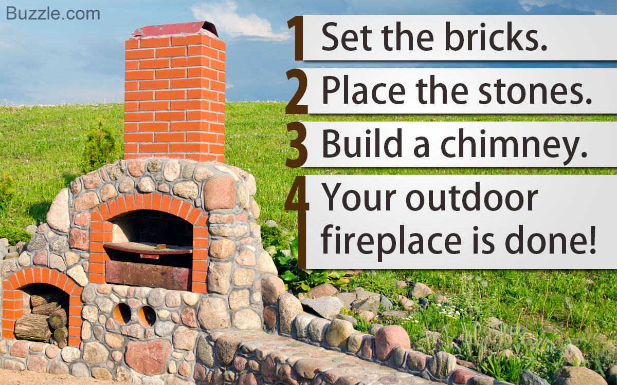 Learn How to Build an Outdoor Fireplace Step By Step Right Here