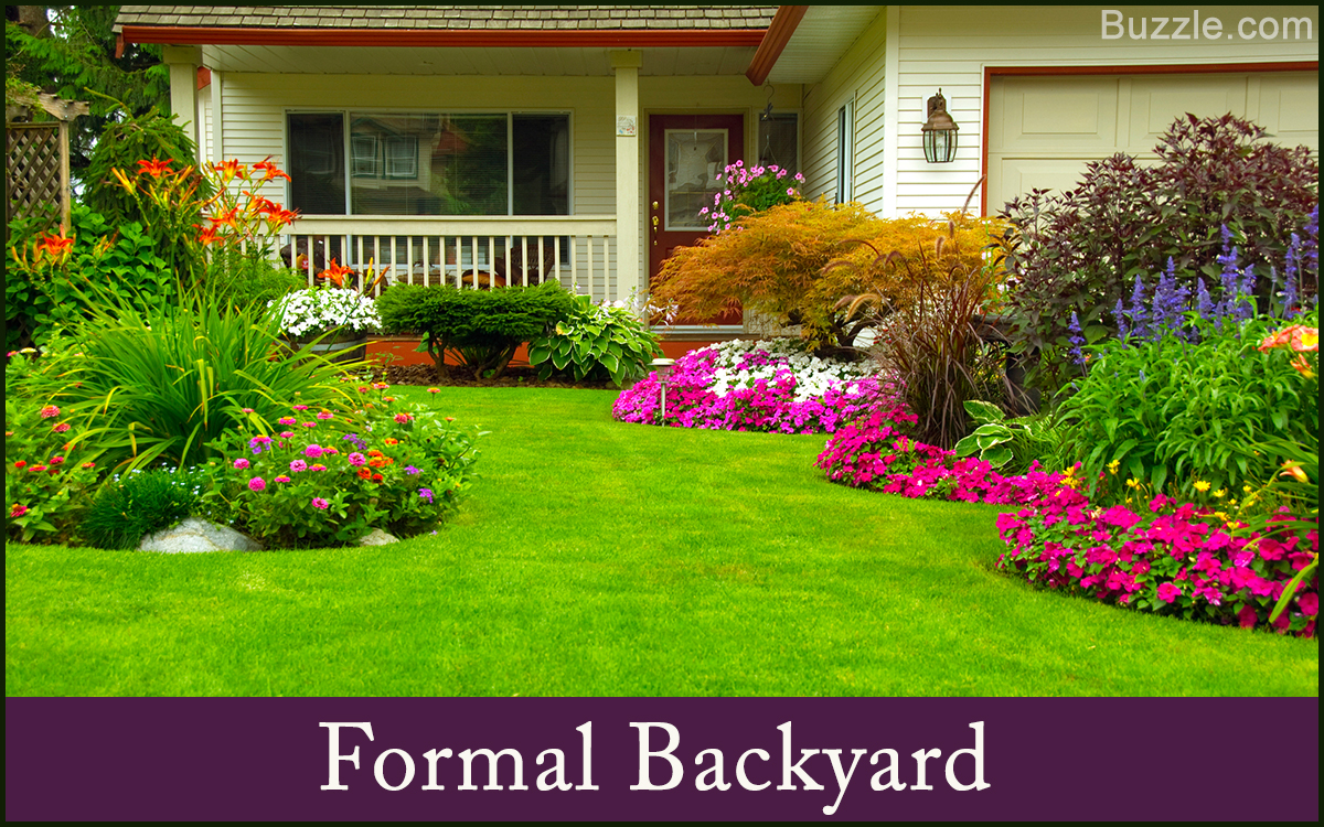 Unique Backyard Landscape Design Ideas - Formal Backyard