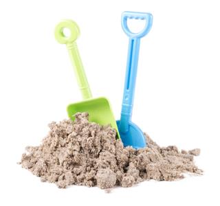 rake and spade