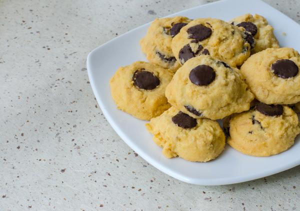 Cookies with Mulberries in them.