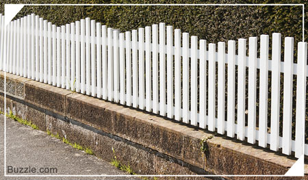 White picket fence