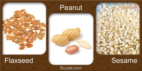 Seeds That Can Be Eaten Raw - Flaxseed, Peanut, Sesame