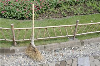 Bamboo Broom