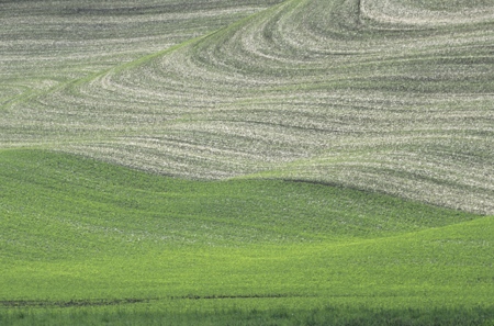 Contour plowing