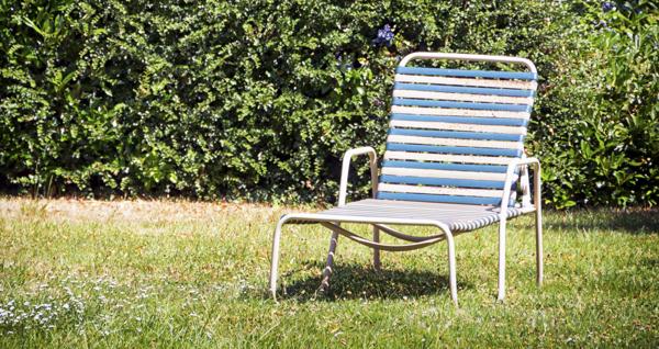 Old lawn chair